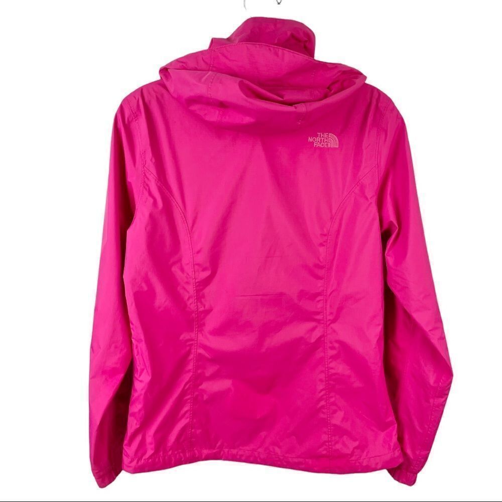 𝅺THE North Face Resolve 2 Hyvent Hot Pink Rain Jacket Size S - Picture 3 of 10
